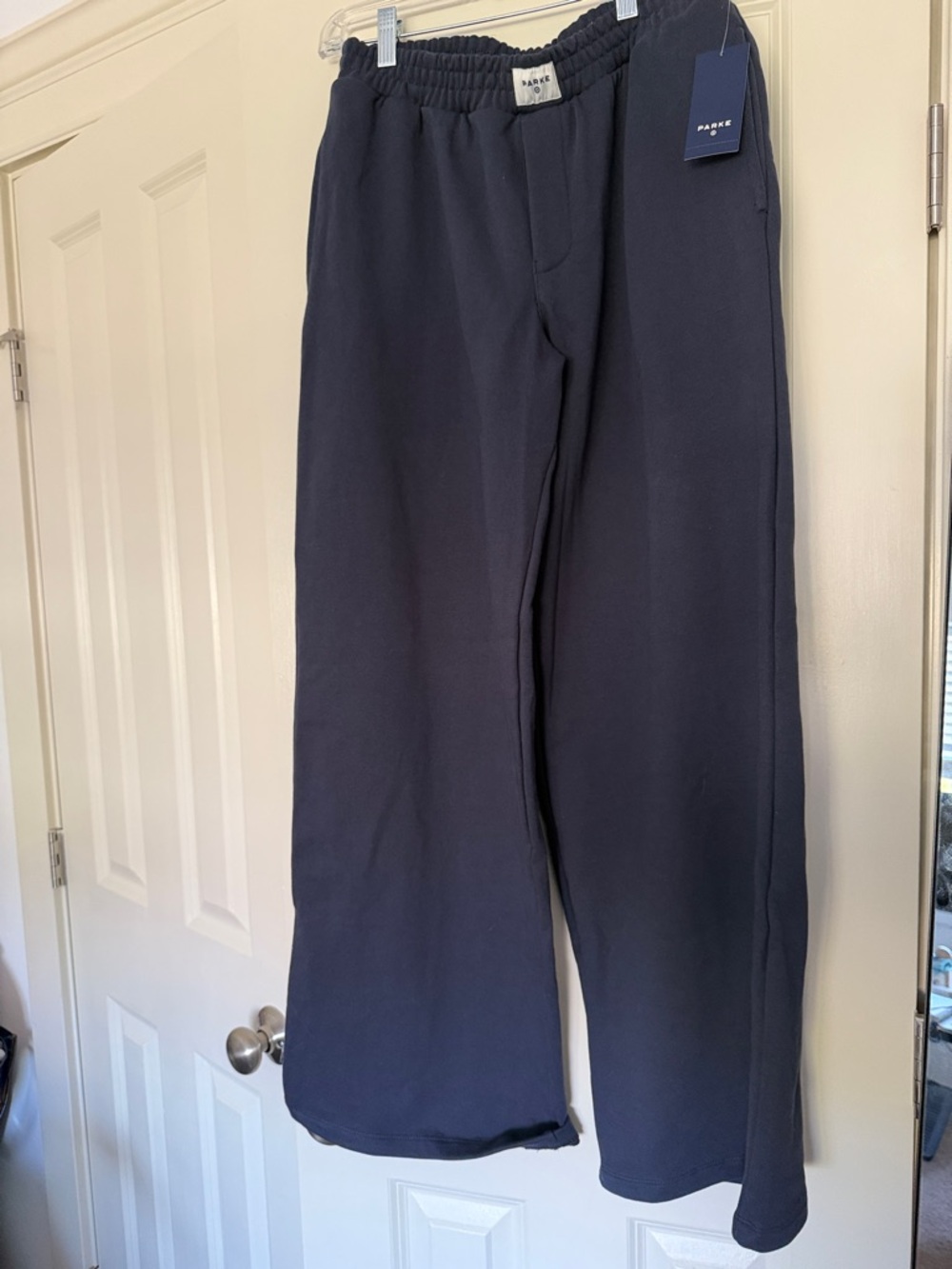 Parke x Target collab Navy Wide-Leg Sweatpants